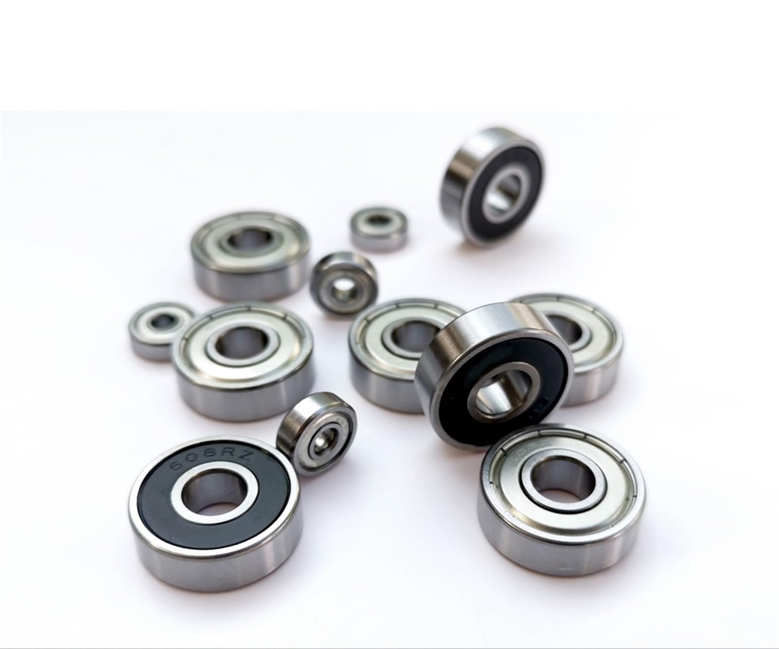Rodamiento de Engranajes de Pesca de Acero Inoxidable con Bola de cerámica híbrida S623 S624 S625 S693 S694 S695C 2OS sin Grasa (Size : S694C-2OS 411x4)