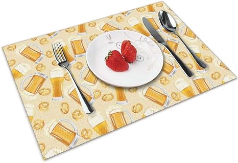 Amazon 生ビール ビール柄 ランチョンマット 4枚入 プレースマット テーブルマット 耐える 飾り 食卓 雰囲気 丸洗い 華やか おしゃれ テーブル 断熱 水洗い 大人 子供 対応 30 45cm ランチョンマット オンライン通販 Amazon 生ビール ビール柄 ランチョンマット 4枚入 プレースマット テーブルマット 耐える 飾り 食卓 雰囲気 丸洗い 華やか おしゃれ テーブル 断熱 水洗い 大人 子供 対応 30 45cm ランチョンマット オンライン通販