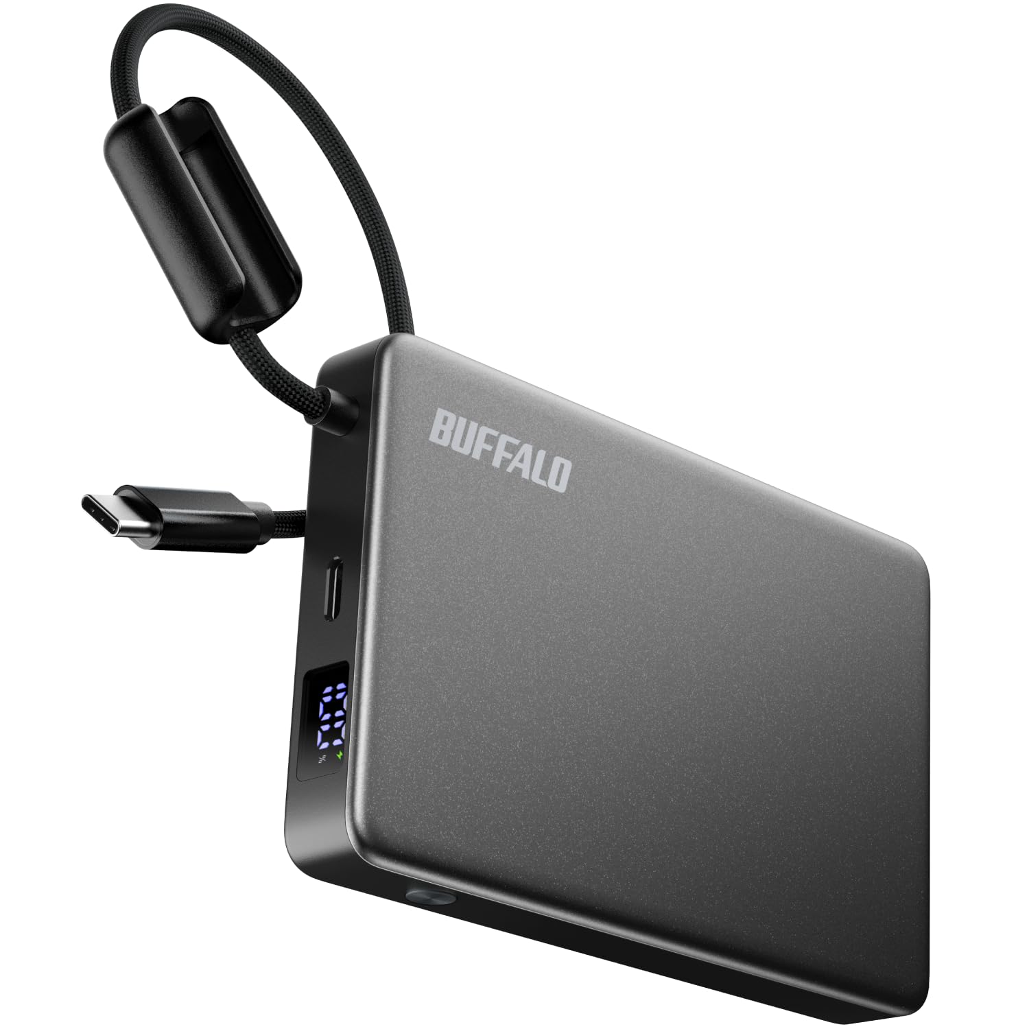 バッファロー 【 半固体 】 モバイルバッテリー 10000mAh 30W US…