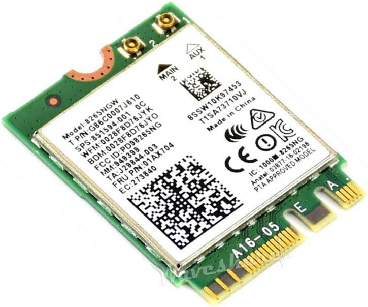 🔥 Crazy Deals Coolwell Waveshare AC8265 Wireless NIC Module for Jetson Nano(B01) Onboard Intel 8265AC Chip 2.4G / 5G Hz Dual Band WiFi Bluetooth 4.2 IPEX Connector Support Linux, Windows 10/8.1/8/7 🔥 Coolwell Waveshare AC8265 Wireless NIC Module for Jetson Nano(B01) Onboard Intel 8265AC Chip 2.4G / 5G Hz Dual Band WiFi Bluetooth 4.2 IPEX Connector Support Linux, Windows 10/8.1/8/7
