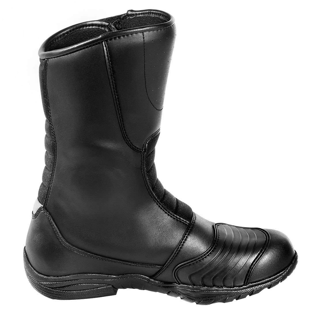 Bogotto Tour-X Motorradstiefel, schwarz, 46 | Leder