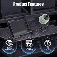 Vista 6 de Sensor de presión de ventilación de vapor (EVAP) del tanque de la bomba de combustible Compatible con Chevrolet, Cadillac, GMC, Isuzu, Oldsmobile