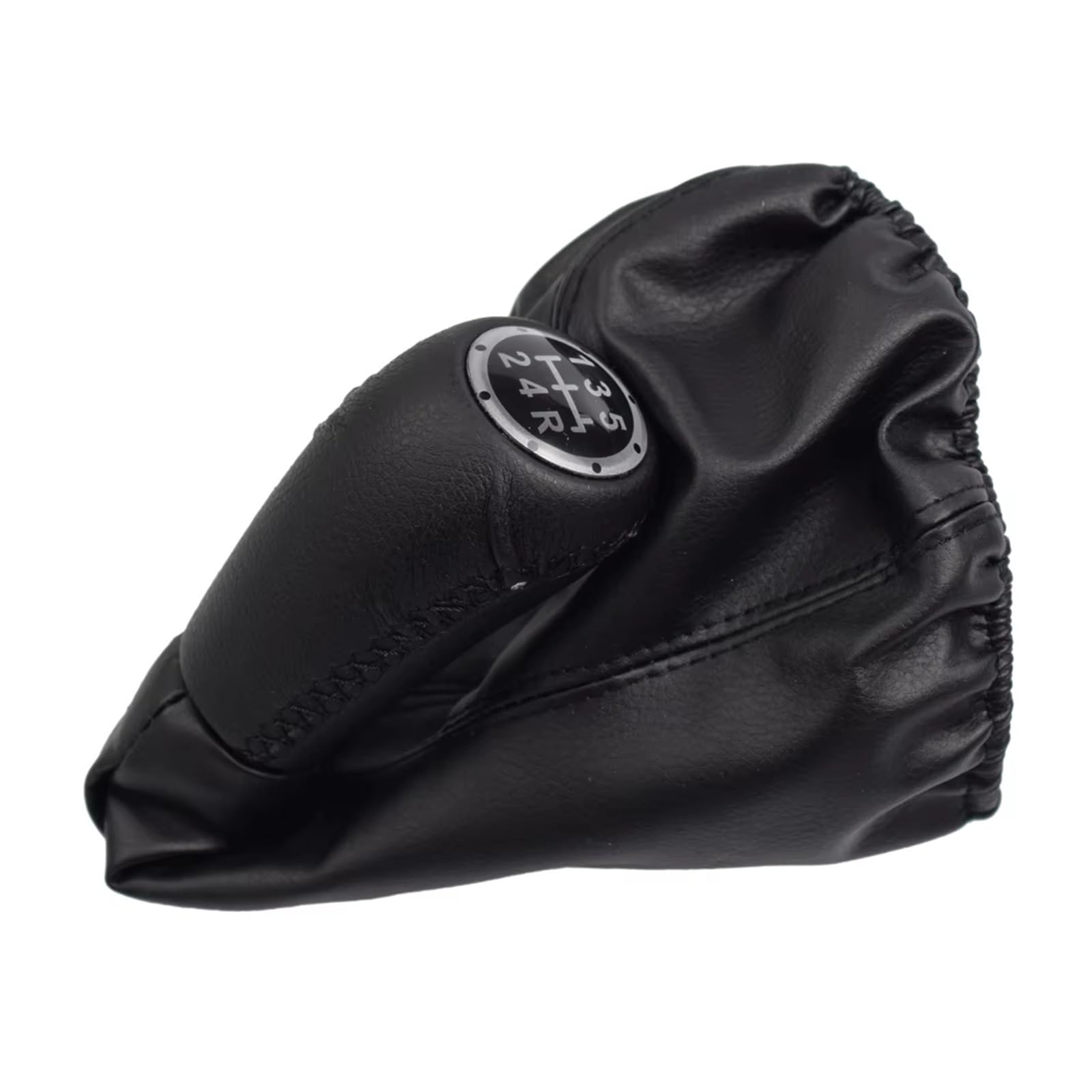 QWQAAB Manual Gear Knob Manual 5 Speed Gear Shift Knob PU Gaiter Boot for Fiat for Punto MK2 188 Transmission Shifter Lever