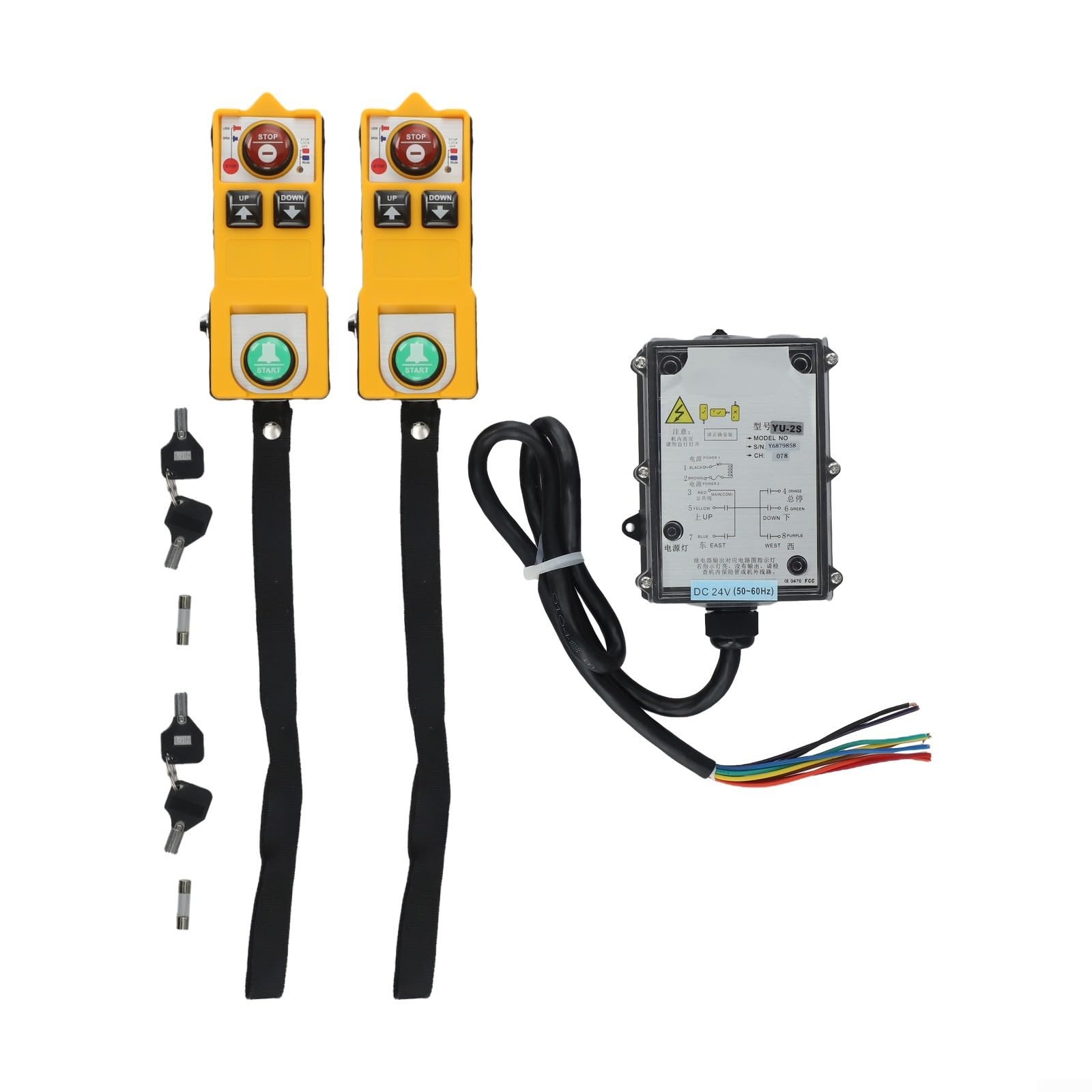 Interruptor de elevación resistente YU-2S para transportadores mineros