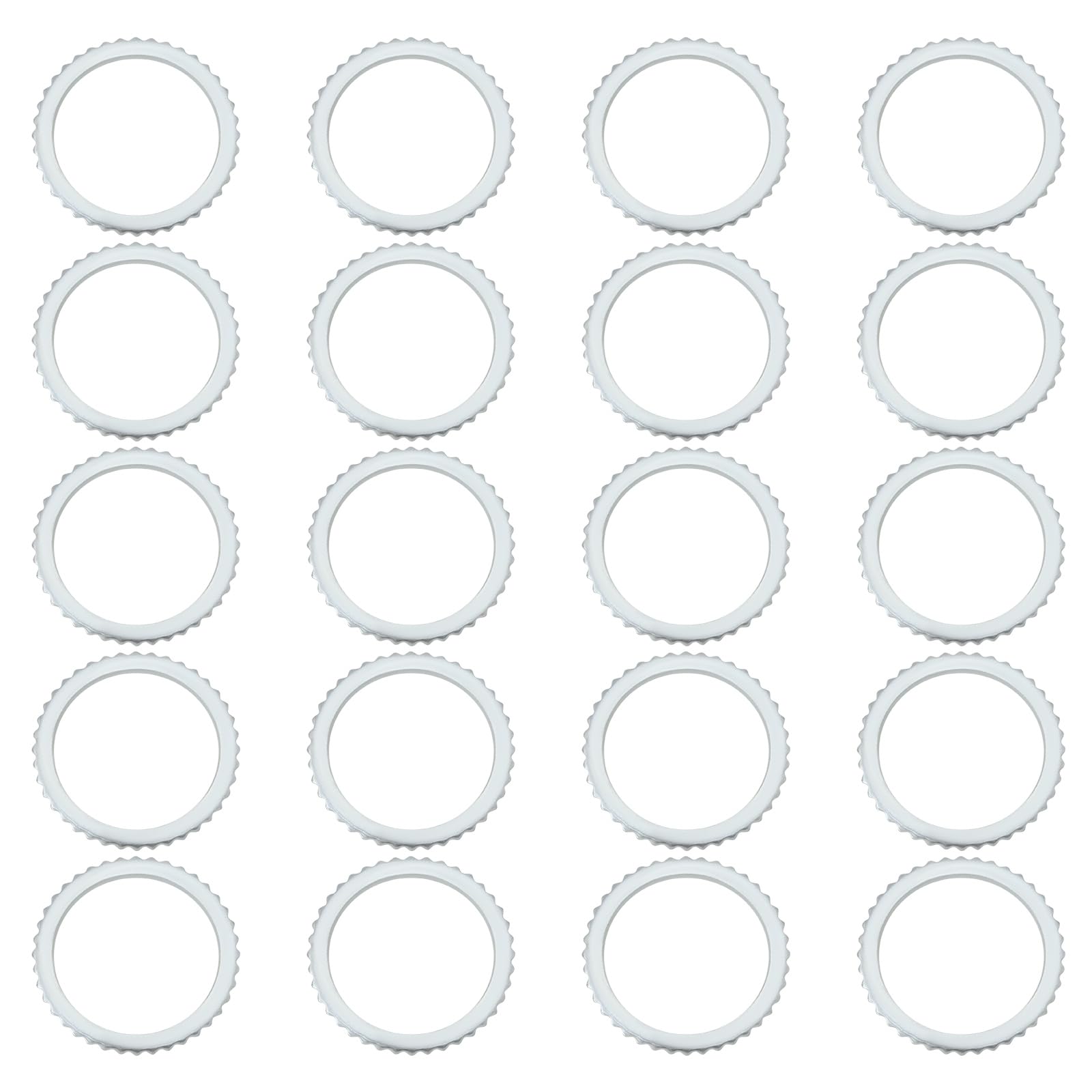 Sg Store 20Pcs Circular Saw Blade Reducing Ring Saw Blade Bore Bushes Bushing Washer For Circular Saw Blade Cutting Disc 25.4X20x1mm