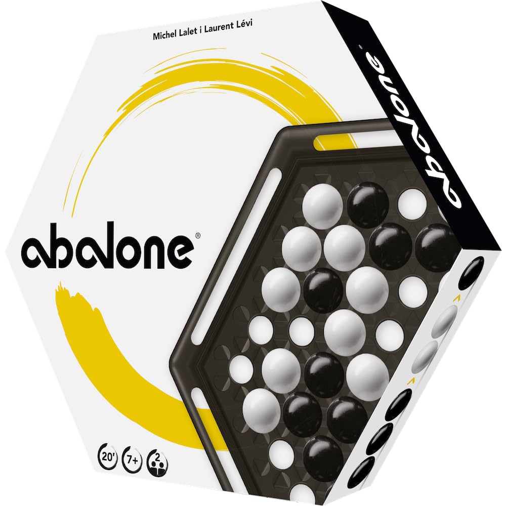 Inateck Rebel, Brettspiel, Abalone Classic (Pollen Edition),Black