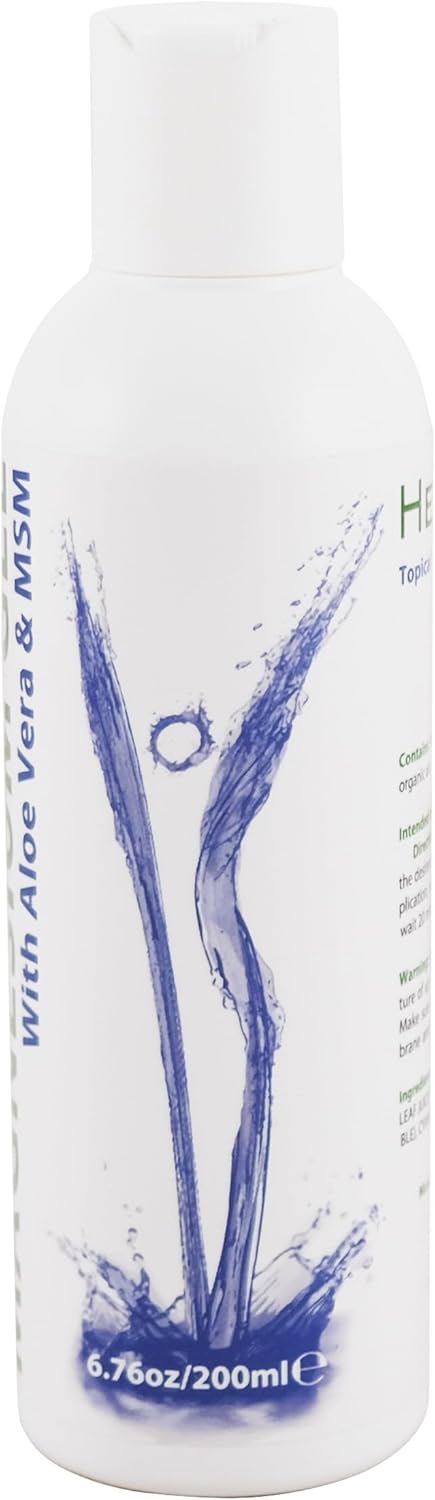 Magnesium Gel with Aloe Vera & MSM | 6.76 Oz - 200 ml | Pure Magnesium Chloride | Organic Aloe Vera | Third-Party Tested | Heiltropfen® - Image 4