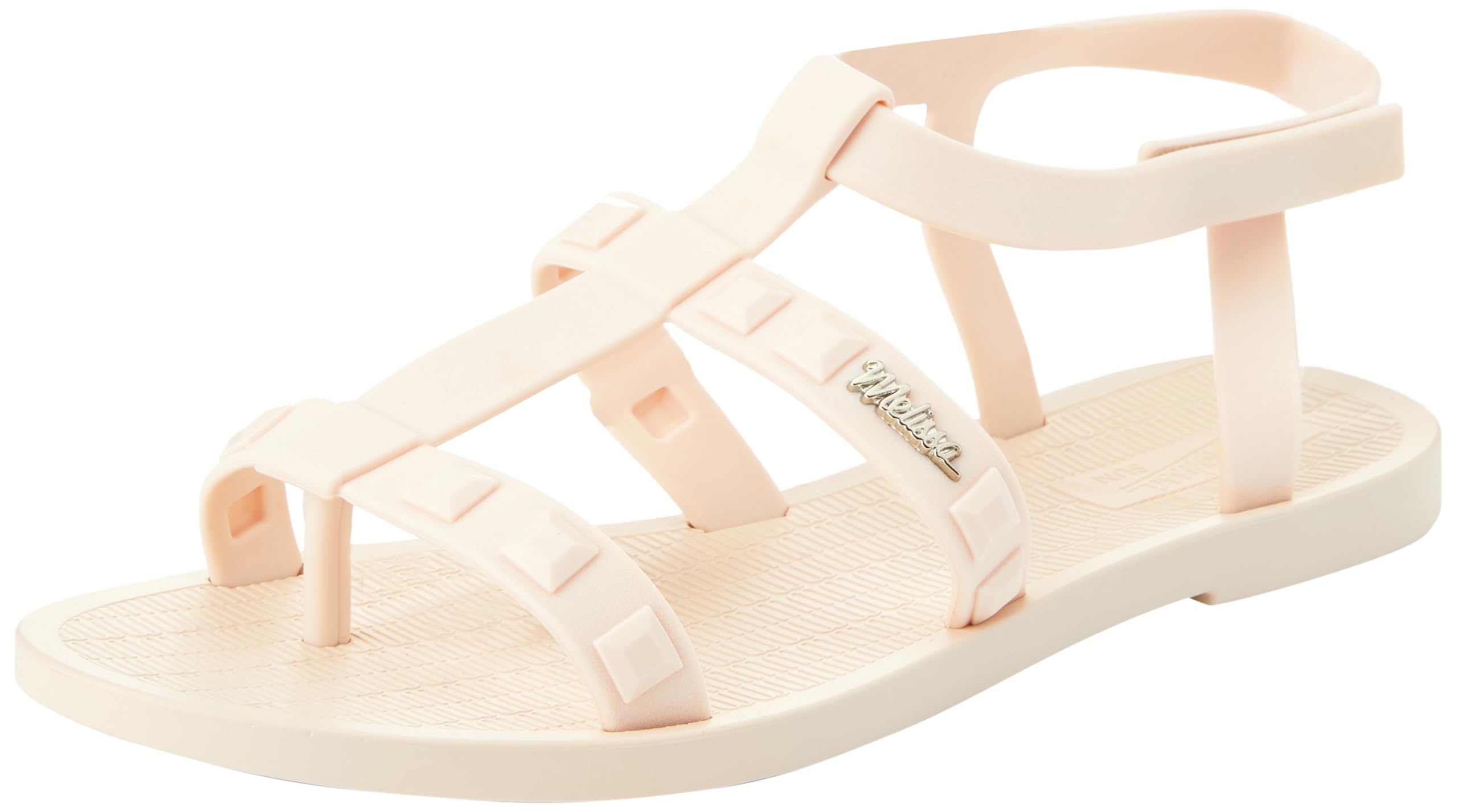 Melissa Women's Sun River Ad Flat Sandals, beige, 35/35.5 EU
