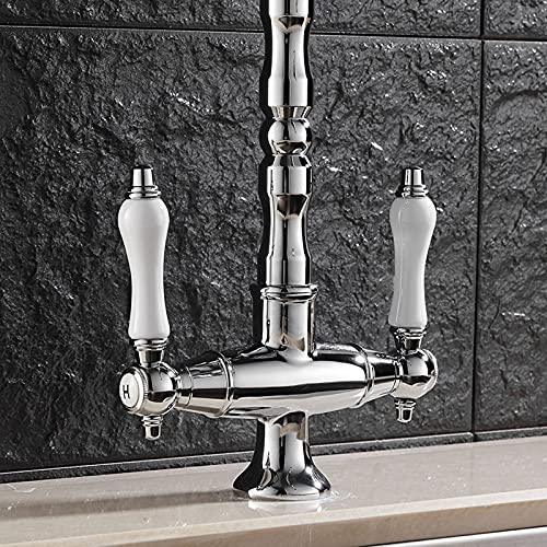 Robinet de baignoire autoportant en laiton chic MOCHAMIK