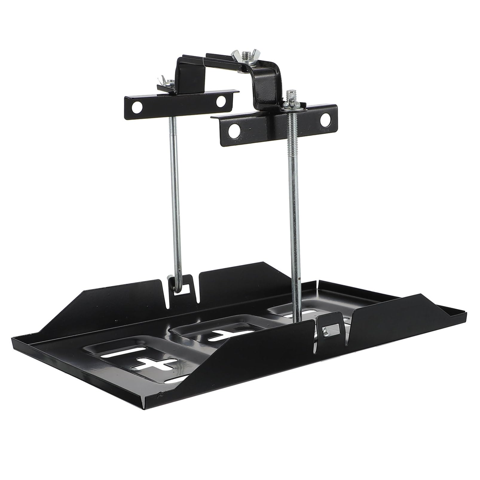Support de Batterie Automobile Kit de Support Rangement pour Batterie de Voiture Fixation Voiture de Fixation