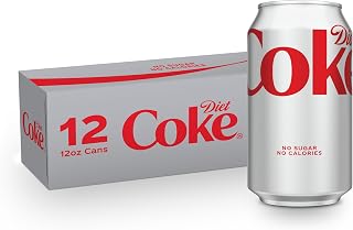 Diet Coke Fridge Pack, 12 fl oz Cans, 12 Pack - Zero Calorie Sugar-Free Crisp Sparkling Cola