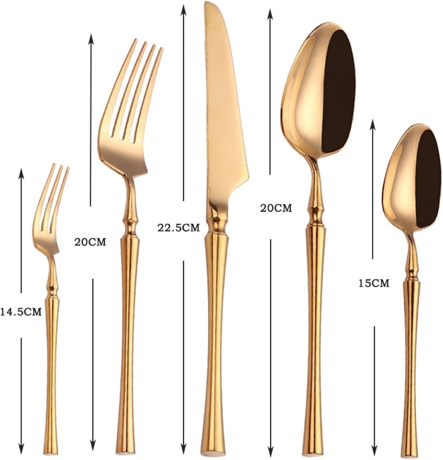 Culinar ゴールドカトラリーセット Culinar ゴールドカトラリーセット