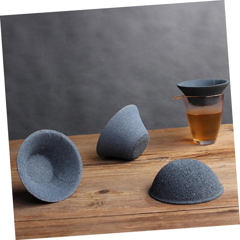 Filtro de Té No Poroso de Cerámica, Taza para Té de Forma Única