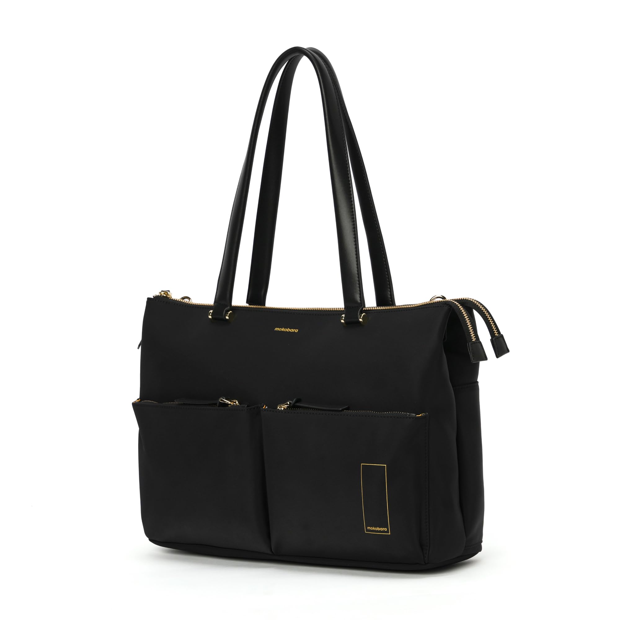 MOKOBARA The Bliss Tote | Women Tote Bag For Office Use With Vegan Leather & Matte Finish, Multiple Compartments & Zipper Closure, Lightweight & Durable Design For Work & Travel
