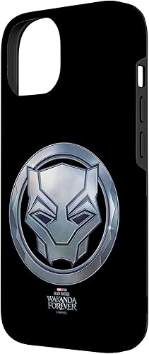 Miniatura 5 de iPhone 13 Marvel Black Panther Wakanda Forever Silver Metallic Icon Case