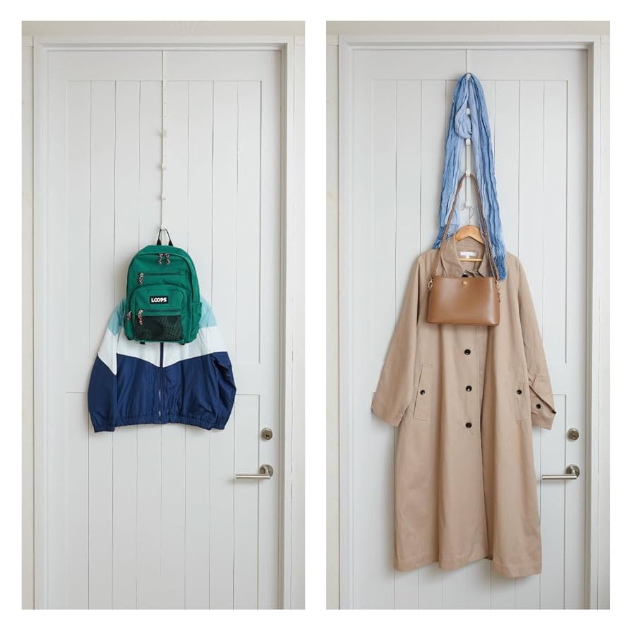 ✤ヨーロピアンアイアンゴールド　3連掛け　ドアフック　引っ掛けるだけの簡単設置！ Amazon | ZHEJIA ドアフック ドアハンガー (3個セット) ドア掛け