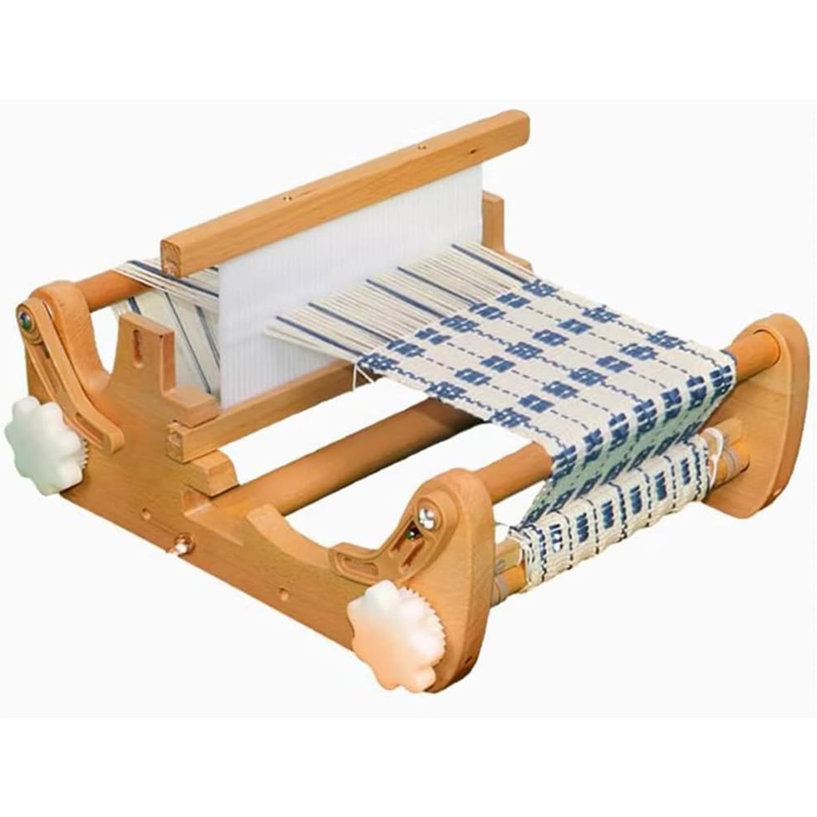 Home Loom Kit, DIY Handwebstuhl, Vertikale Hölzerne Multi-Craft-Webstuhlkunst Mit Kamm Und Spule Für Kinder Erwachsene Anfänger