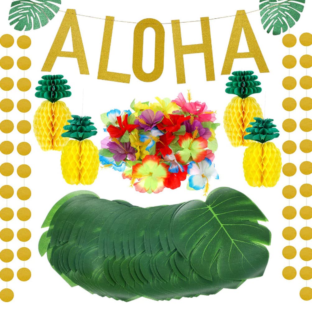 9 Centrotavola A Nido D'Ape A Tema Hawaiano Luau E Fattoria