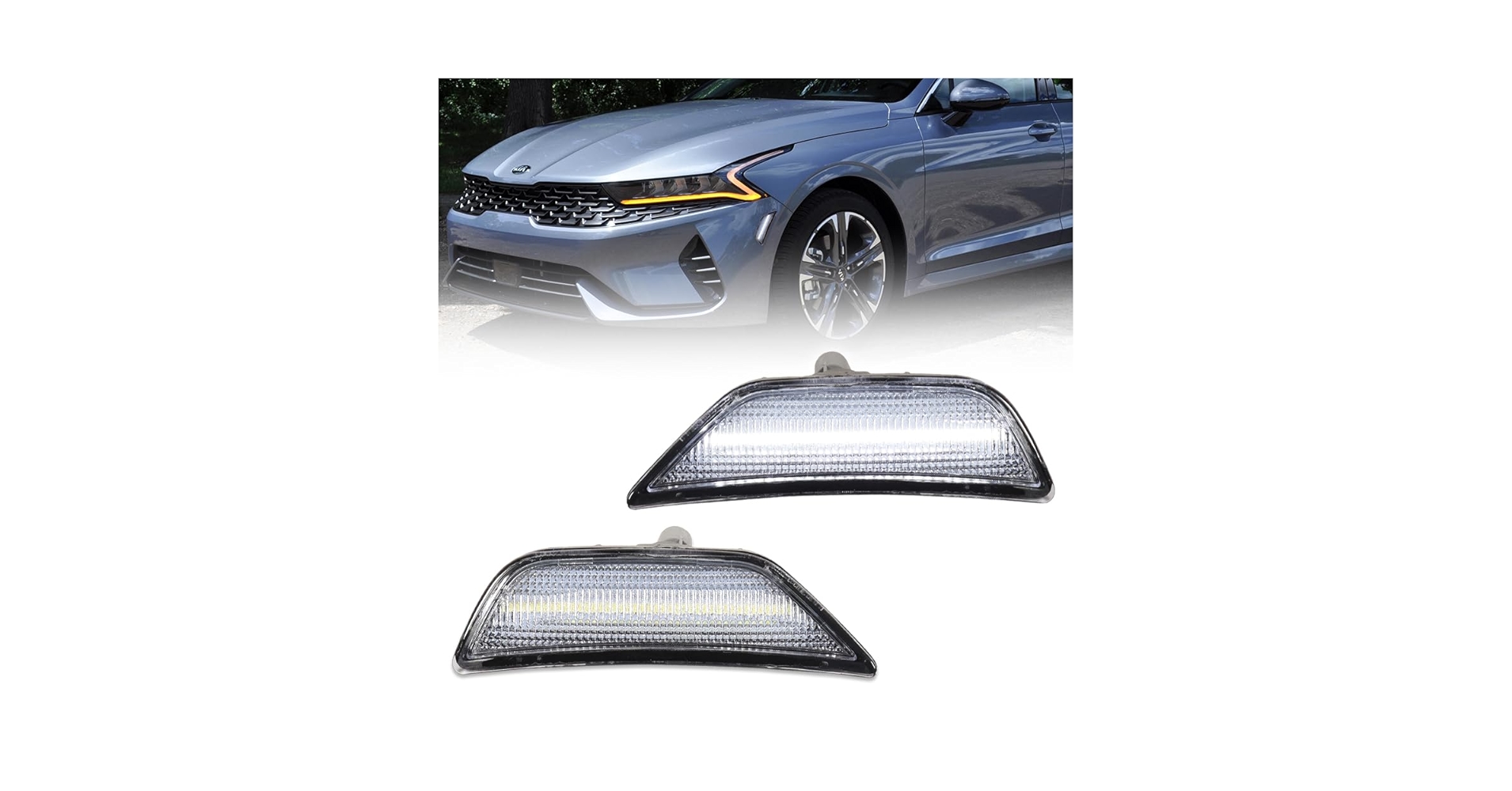 Amazon.com: VANKUB Front LED Side Marker Lights for Kia K5