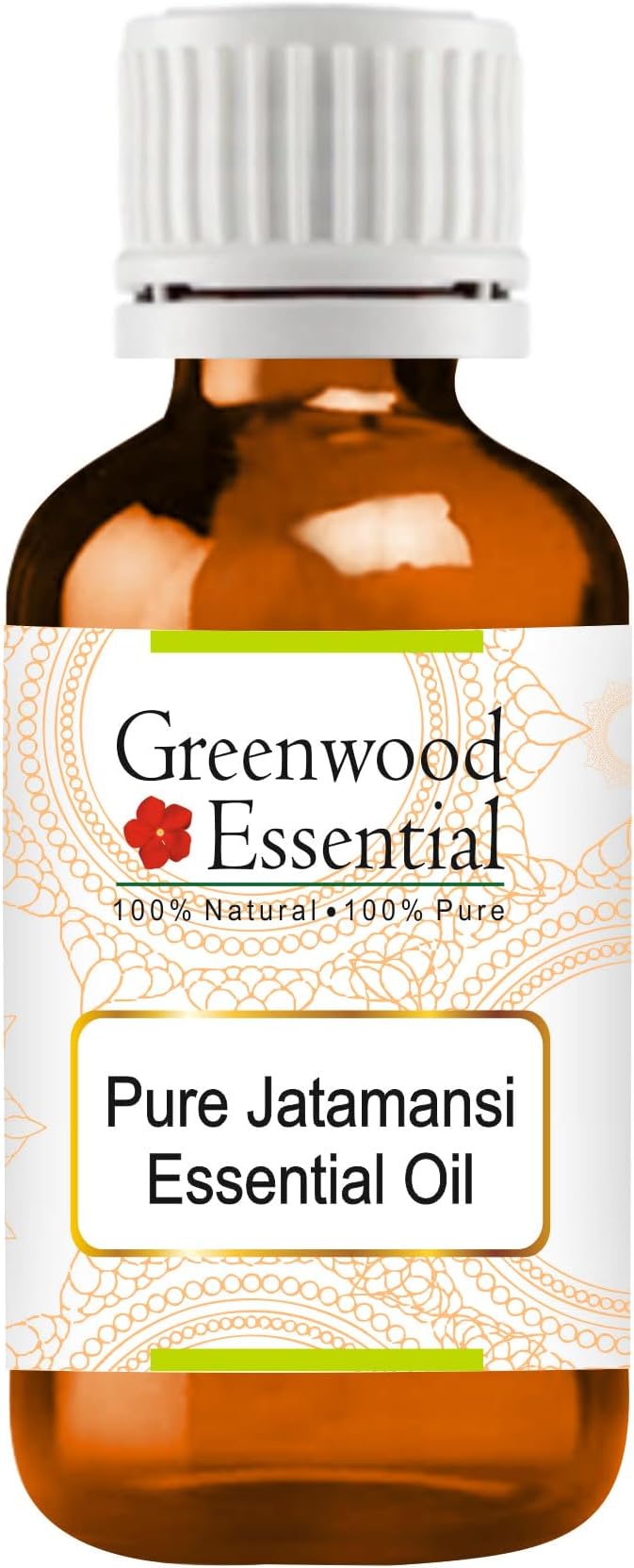 Jatamansi (Spikenard) Essential Oil (Nardostachys jatamansi) Pure | Non-Sticky | Non-Greasy | Lightweight | Men & Women | All Skin Types | Steam Distilled 5ml (0.16 oz)