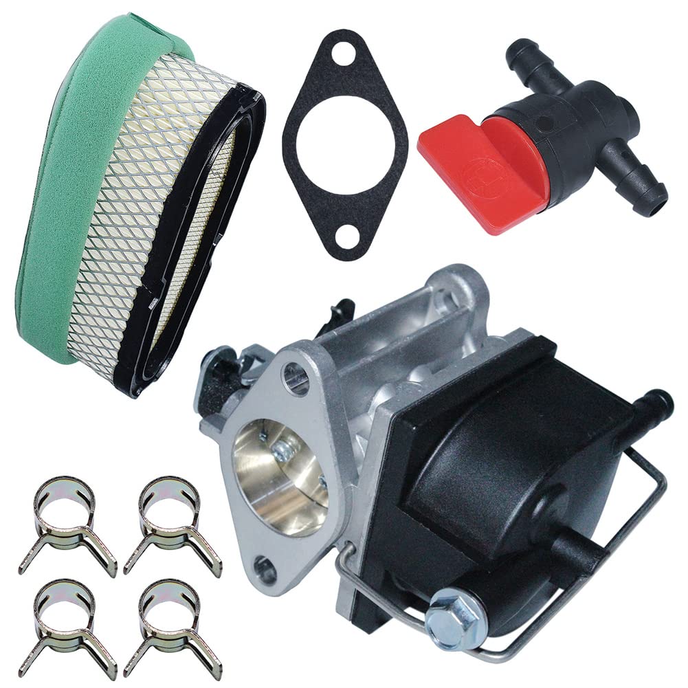 Kit de filtre à air de carburateur Gubeter, pour Ohv110 Ohv115 Ohv120 Ohv125 Ohv130 Ohv135 Ov358Ea, pour Tecumseh 640065A 640065, pour Stens : 520-952 et 056-316, rotatif : 13153