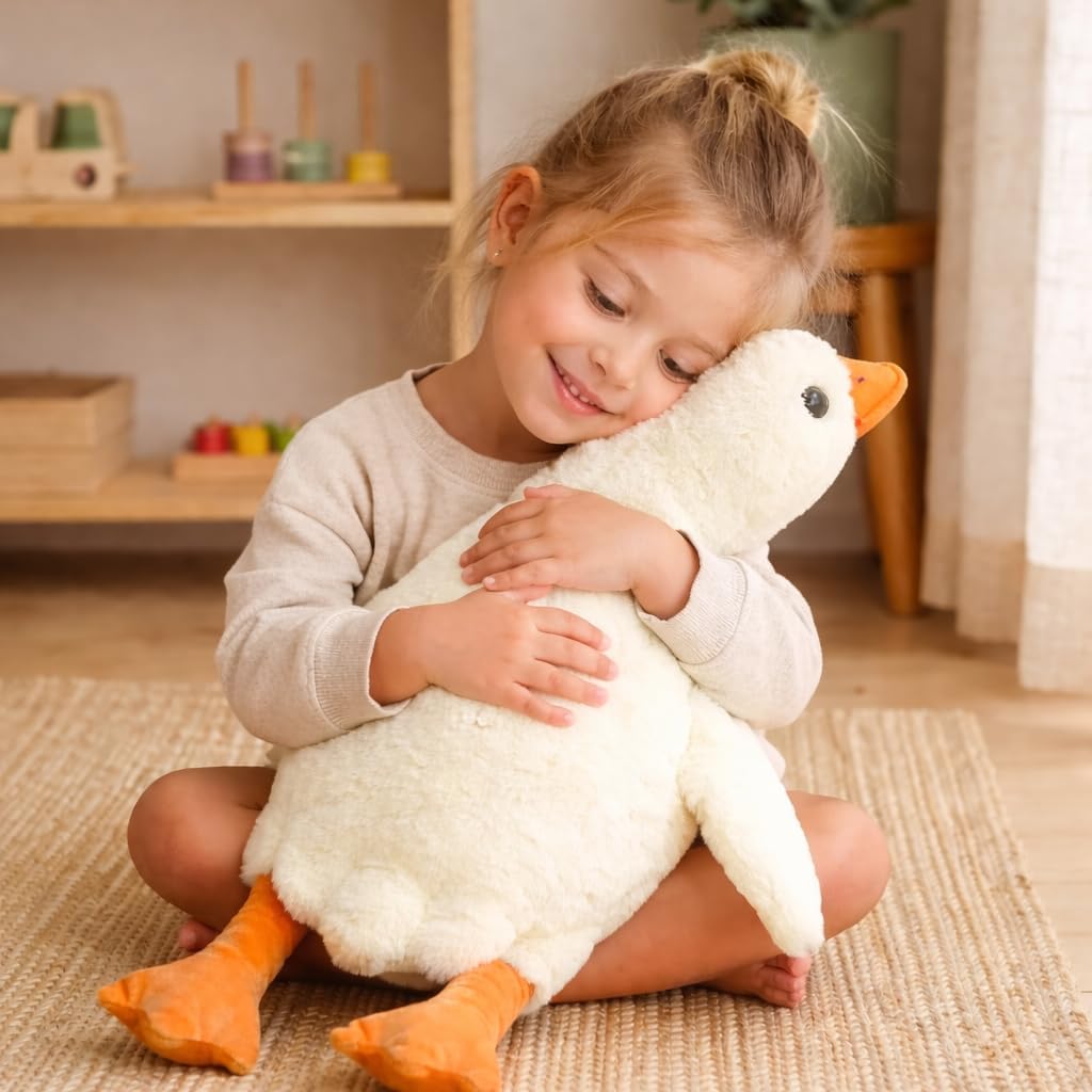 Webby Plush Adorable Cute Duck Soft Toy for Kids and Adults | Birthday Gift for Boys & Girls - 40 CM