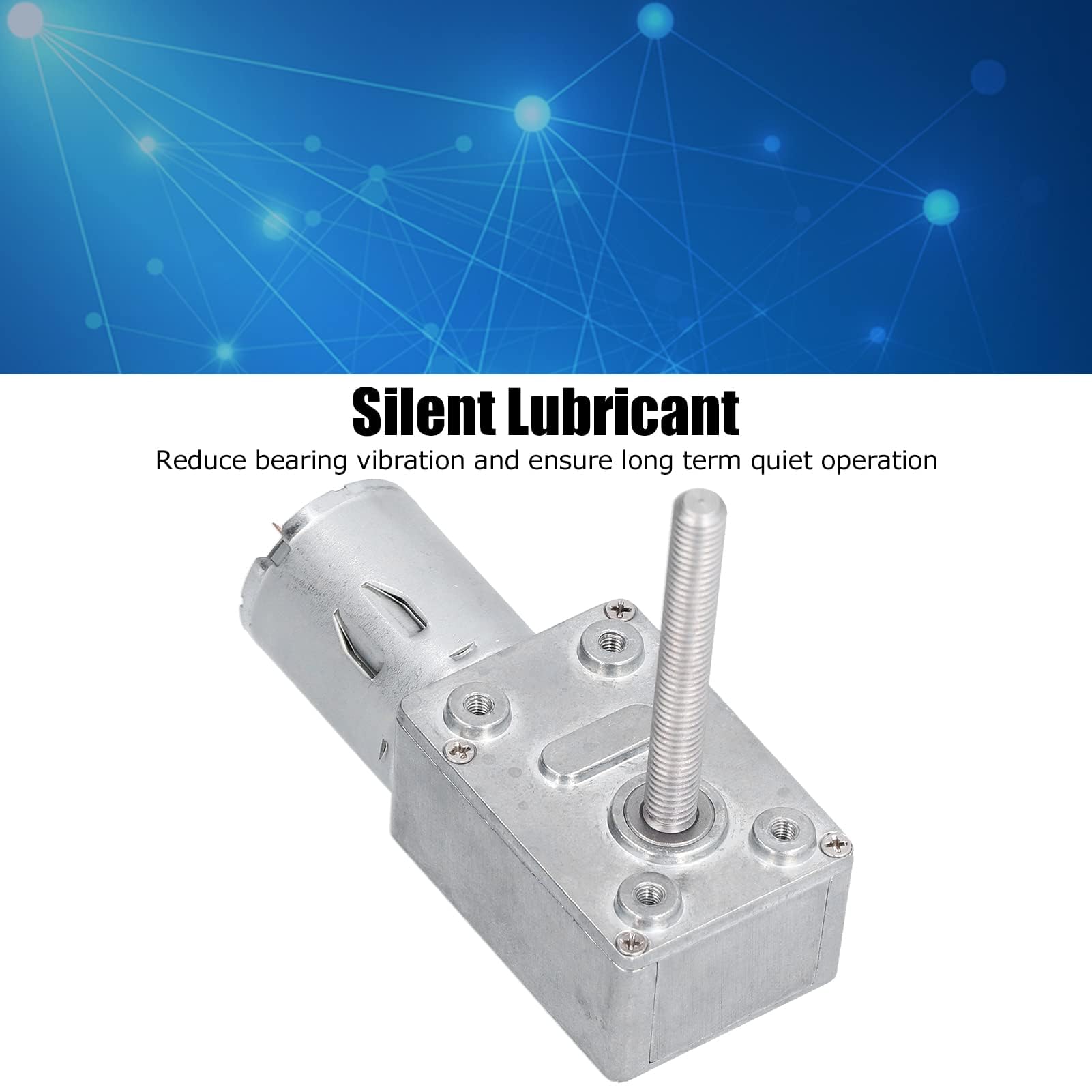 DC 6V Gear Motor, Mini Geared Motor Gear Motor Speed Reduction Motor Small DC Motor with 6 x 50mm M6 Threaded Shaft for Mini Motor, DIY Model, Home Made Shaker (13)