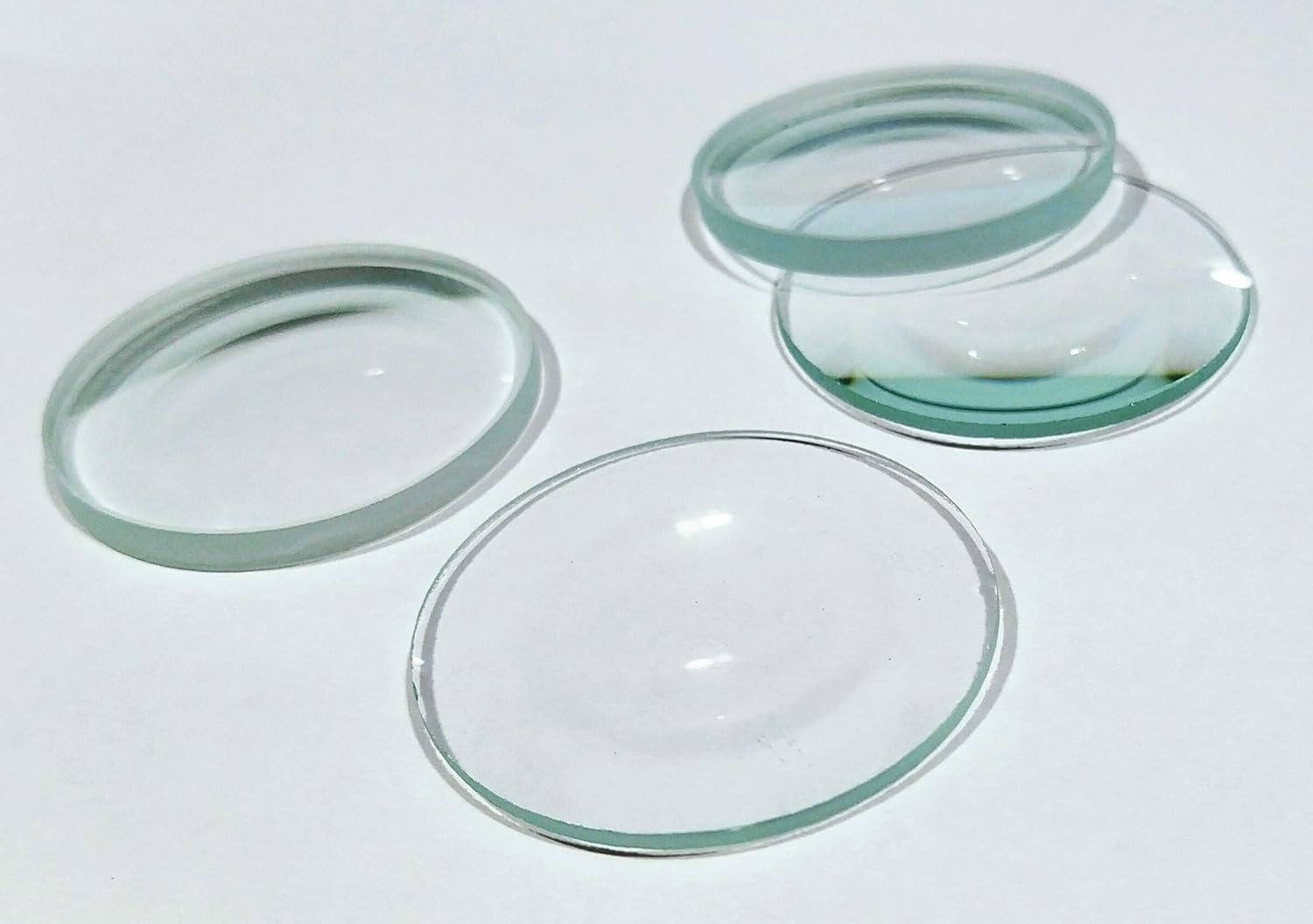 WKM Optical Glass Lenses Set (4 pcs) – 50mm Double Convex & Concave Lenses | Polished Glass for Light Refraction, Ray Optics, Science Experiments & Educational Physics Lab Equipment-image-22