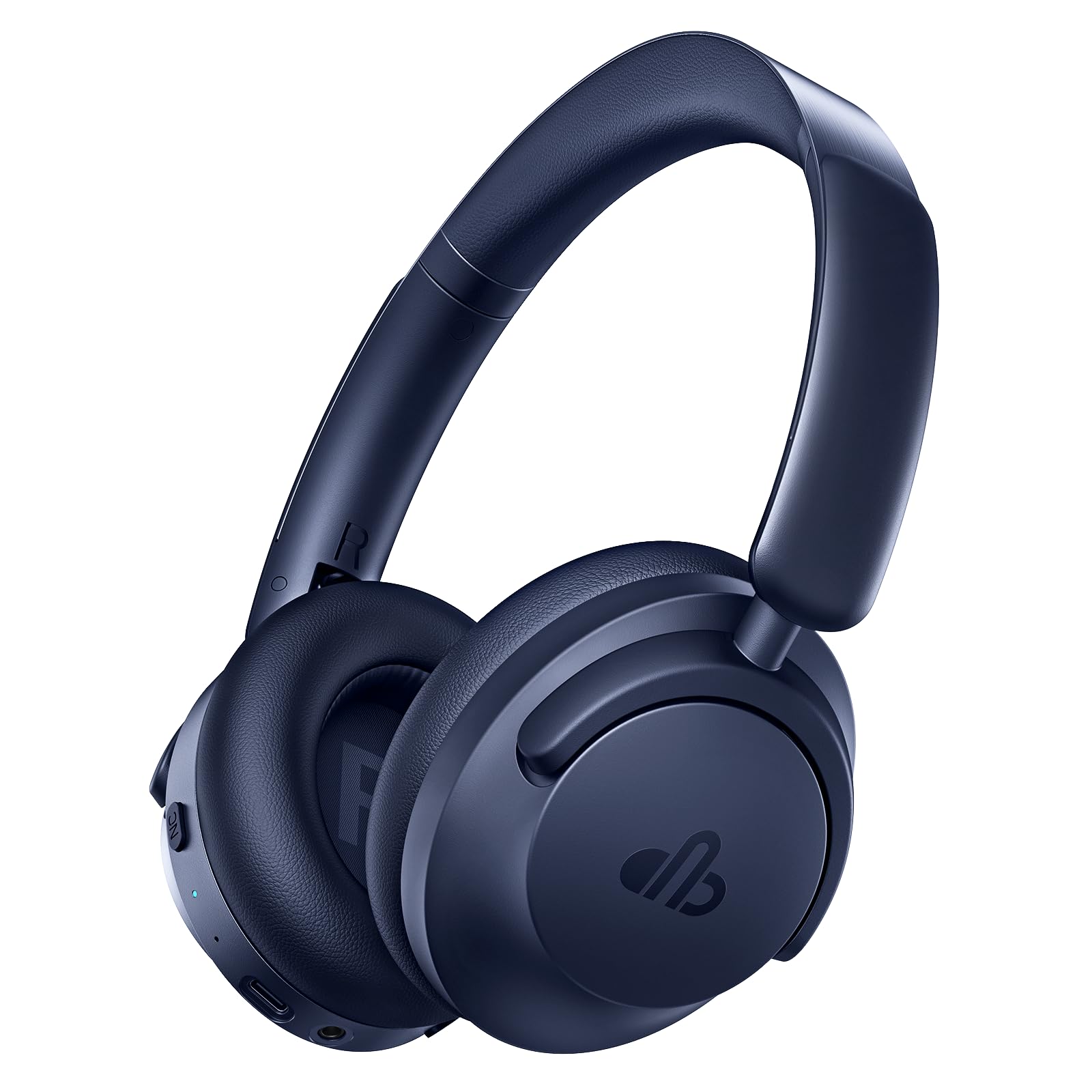 dbsono G901 Hybrid Active Noise Cancelling Headphones: 90H Playtime Navy
