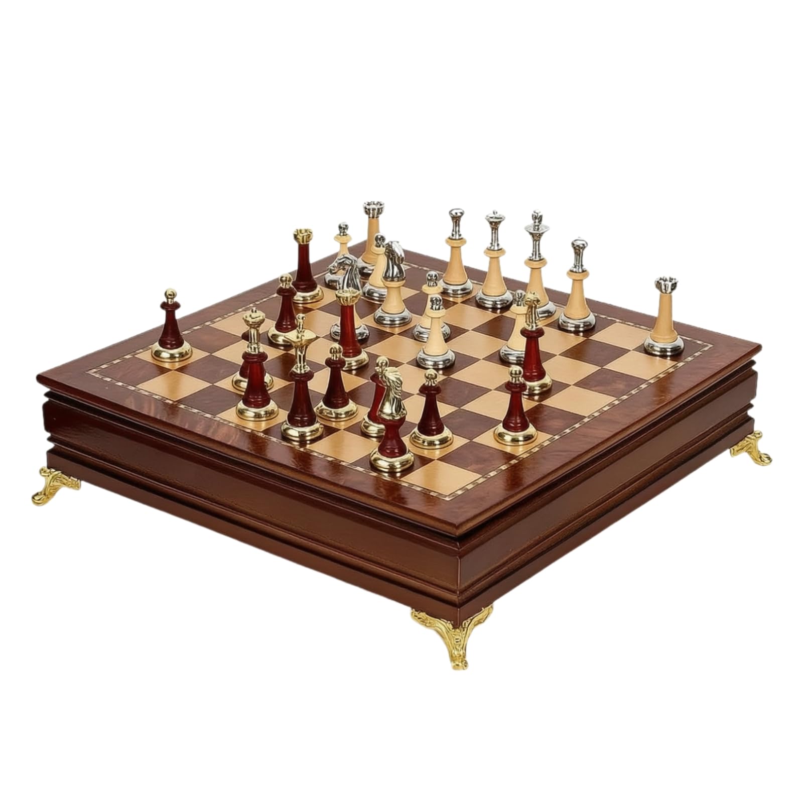 Échiquier Tiroirs Table | Magnétique, pr lon, Adultes