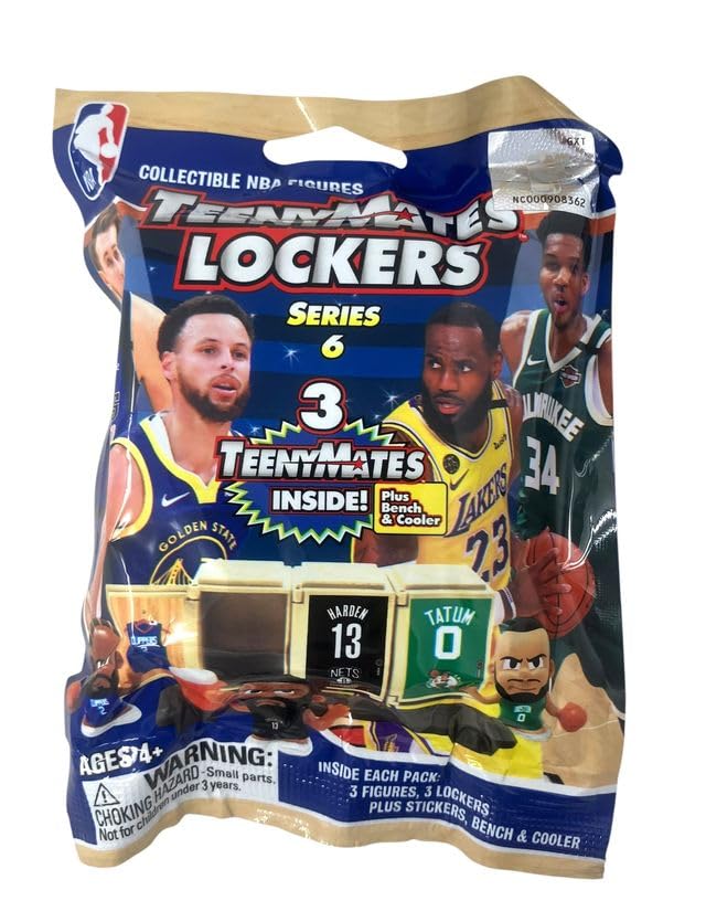 Figurines basket-ball NBA Teenymates décor de bureau et chambre ado