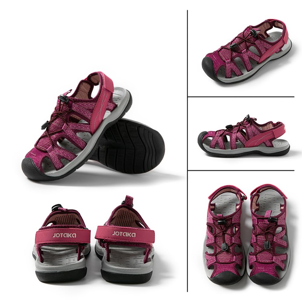 JOTA KA Sandali Trekking Donna - Sportivi, Impermeabili, Antiscivolo, Traspiranti, Con Coulisse - Trekking ed Estate