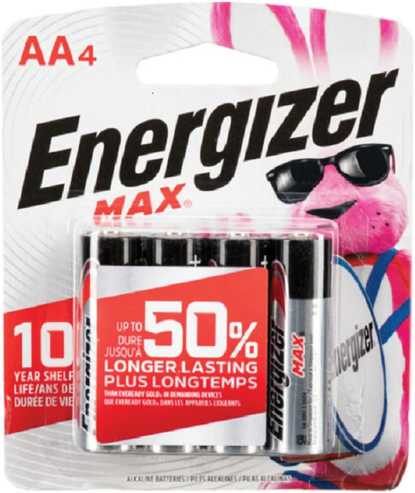 Energizer MAX Alkaline Batteries AAA 2 Each