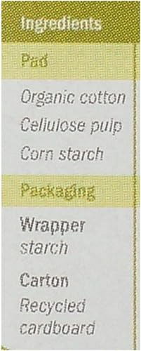 Miniatura 2 de Natracare Panty Liners - Largos - Envueltos - Funda de algodón orgánico - Sin cloro - 16 unidades (paquete de 2)