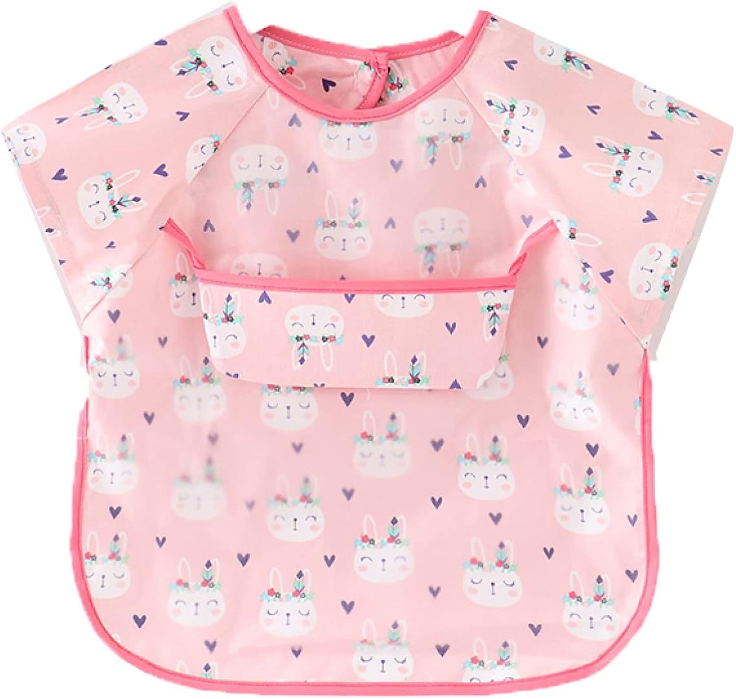 食事用エプロン 赤ちゃん ベビー 公式の店舗 防水加工 よだれかけ よだれ掛け 半袖 ボタン 前掛け お食事エプロン 子供 食事 Ht9fc スタイ 防水 可愛い 離乳食エプロン 携帯便利 エプロン 男の子 幼稚園 女の子