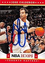 Jose Calderon autographed Basketball Card (Toronto Raptors) 2012 Panini Hoops #33 - Unsigned Basketball Cards