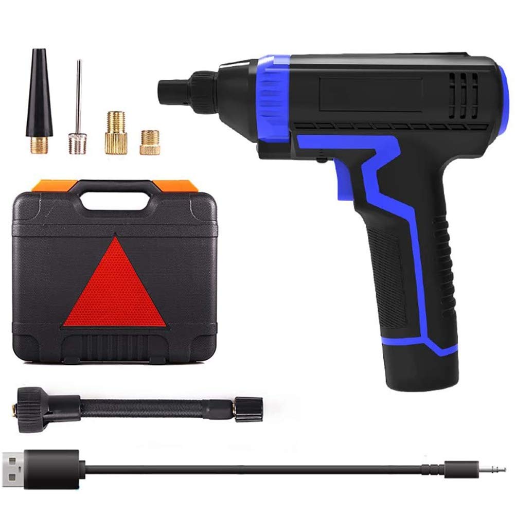 Buy Handheld Air Compressor, 150PSI 2200Mah Cordless Tire Inflator 12V Tyre Digital Portable