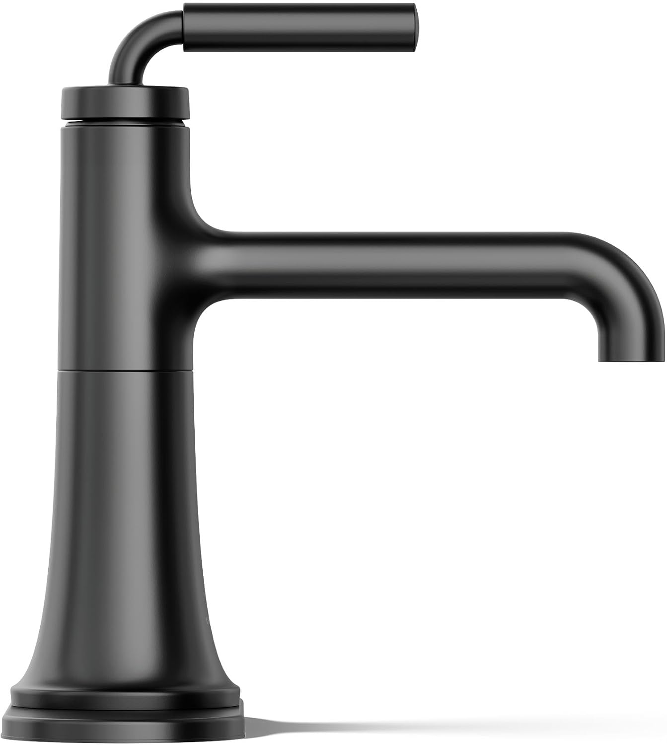 Kohler 27415-4-BL Tone™ Single-Handle Bathroom Sink Faucet, 1.2 gpm, Matte Black