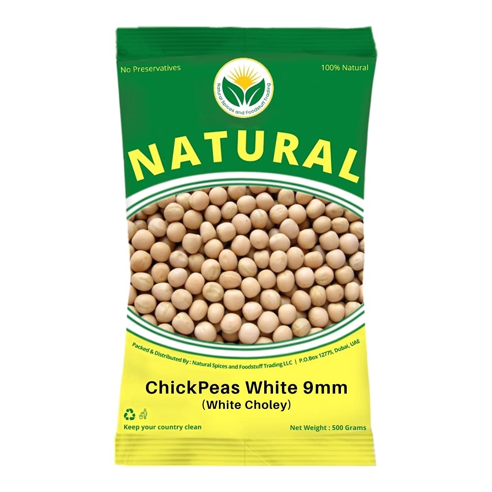 NaturalsFresh Chick Peas White 9mm (Choley) 2.5kg