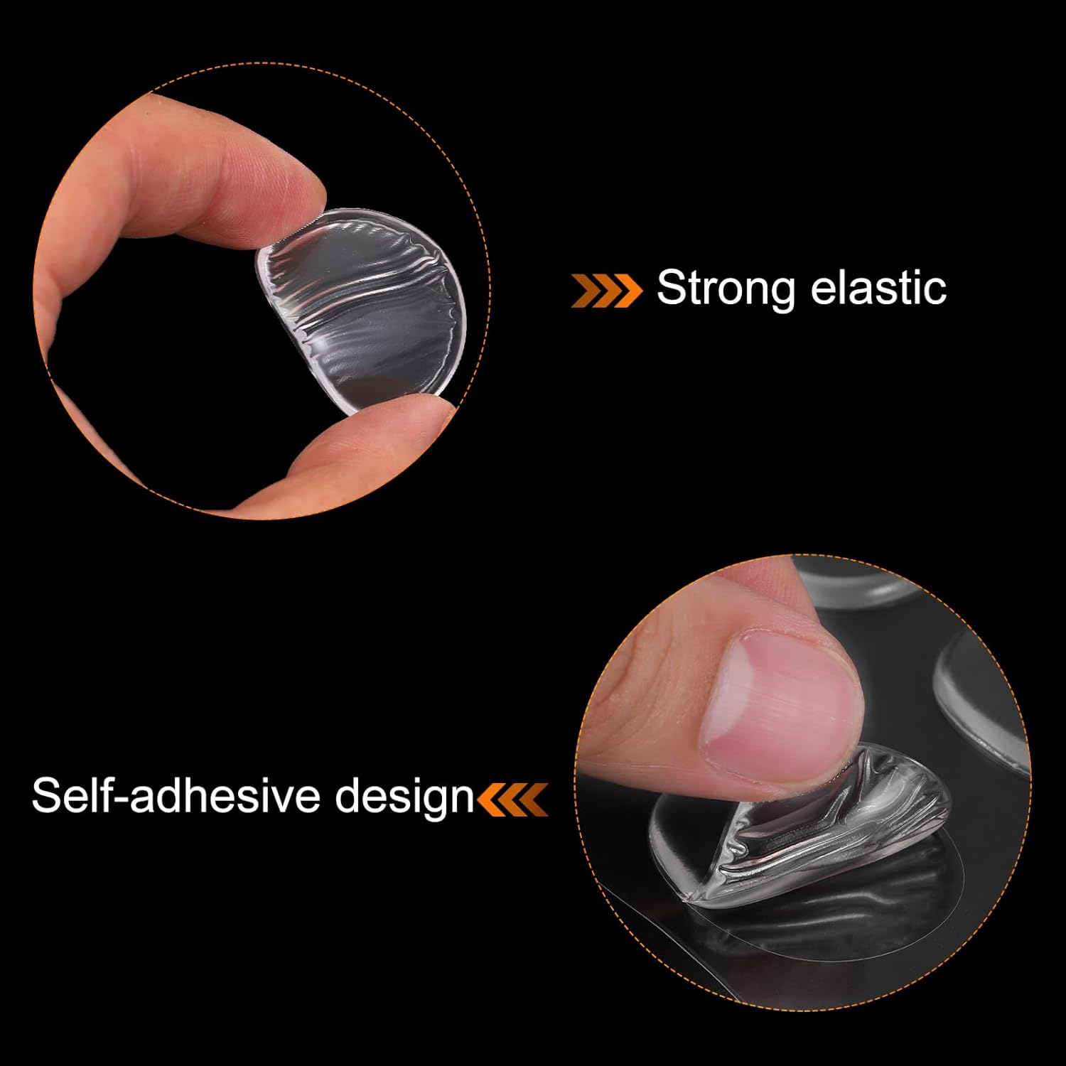 Handson Geluidsdempers transparant 7,5 mm 50 stuks kopen? Vilt