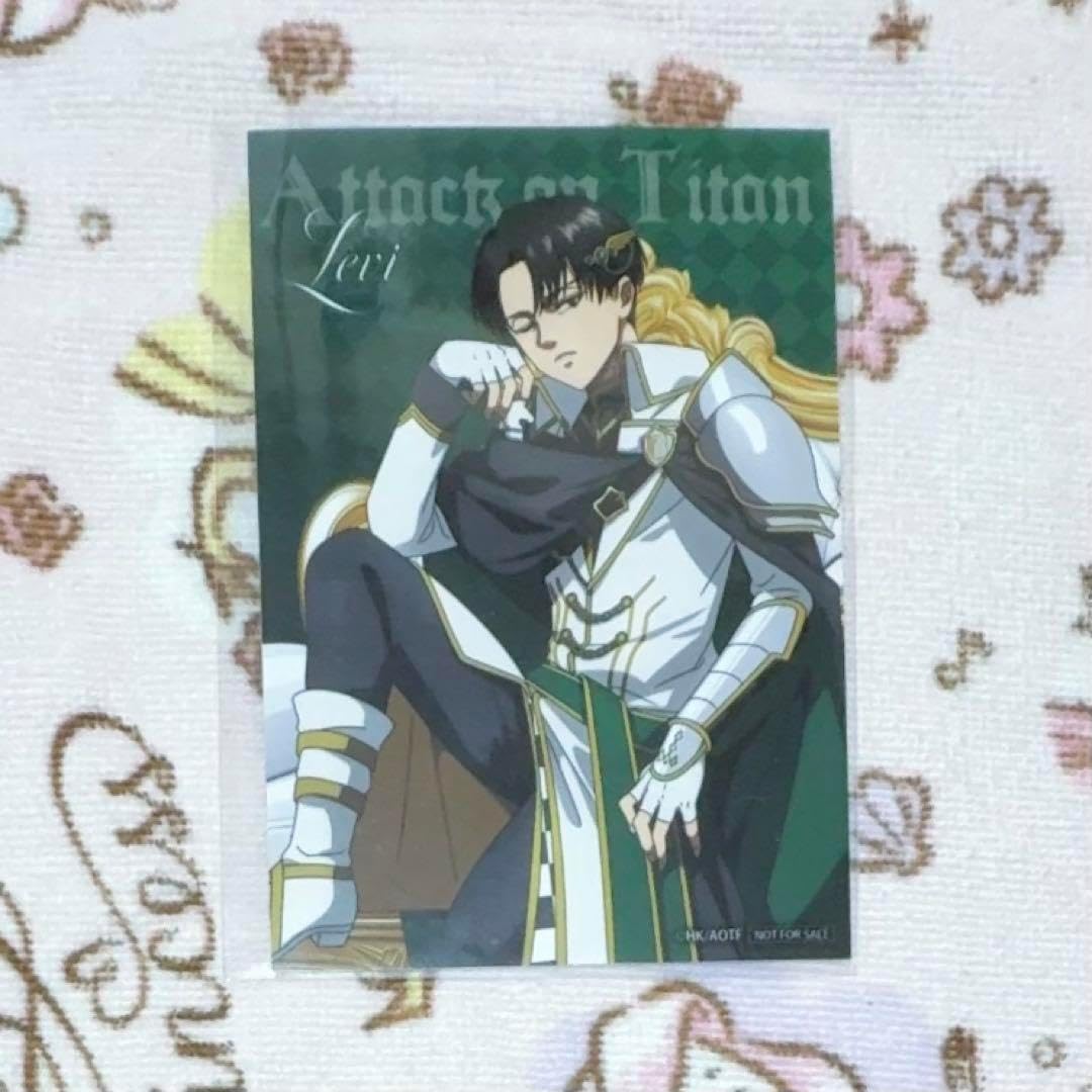 リヴァイ ブロマイド チェススタイル 1枚 進撃の巨人 リヴァイ まる