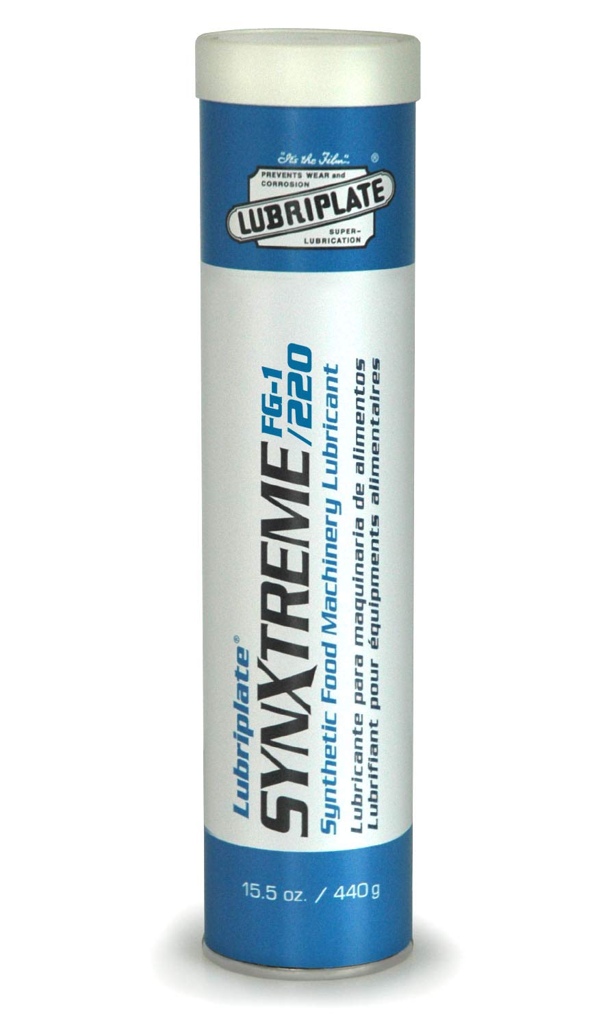 Lubriplate L0311-098 SYNXTREME FG-1/220 Synthetic, Calcium Sulfonate Complex, Food Machinery Grade Grease, 14.5 Ounce Cartridges (Pack of 40)