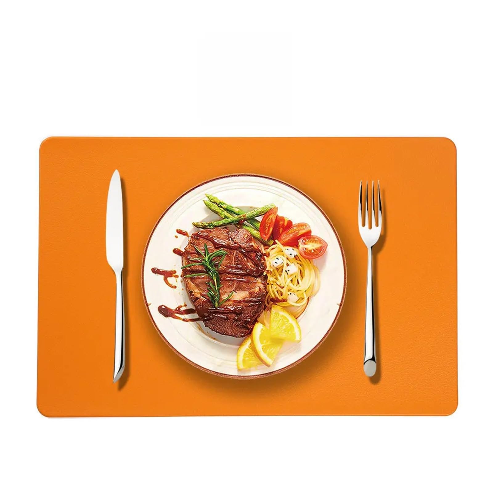 Solid Color Placemats 4pc PU Solid Color Place Mats 30x45cm