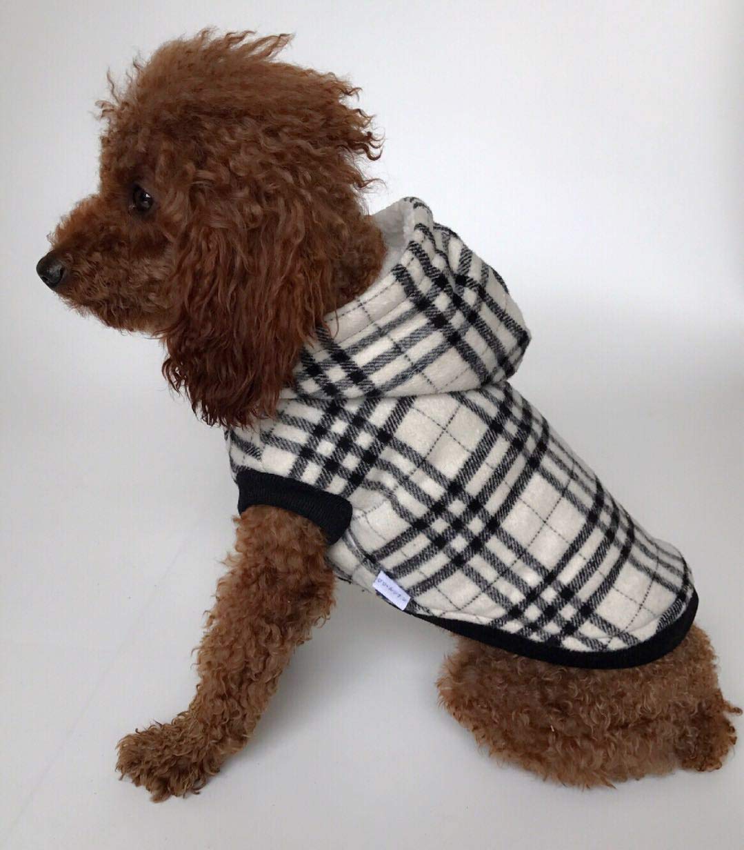 Amazon | ジジ・ルシアン バーバリー風パーカー 秋冬モデル 犬服