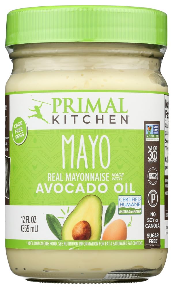 Primal Kitchen avocado oil / 12 Fl Oz (Pack of 4) / 1 Mayonnaise