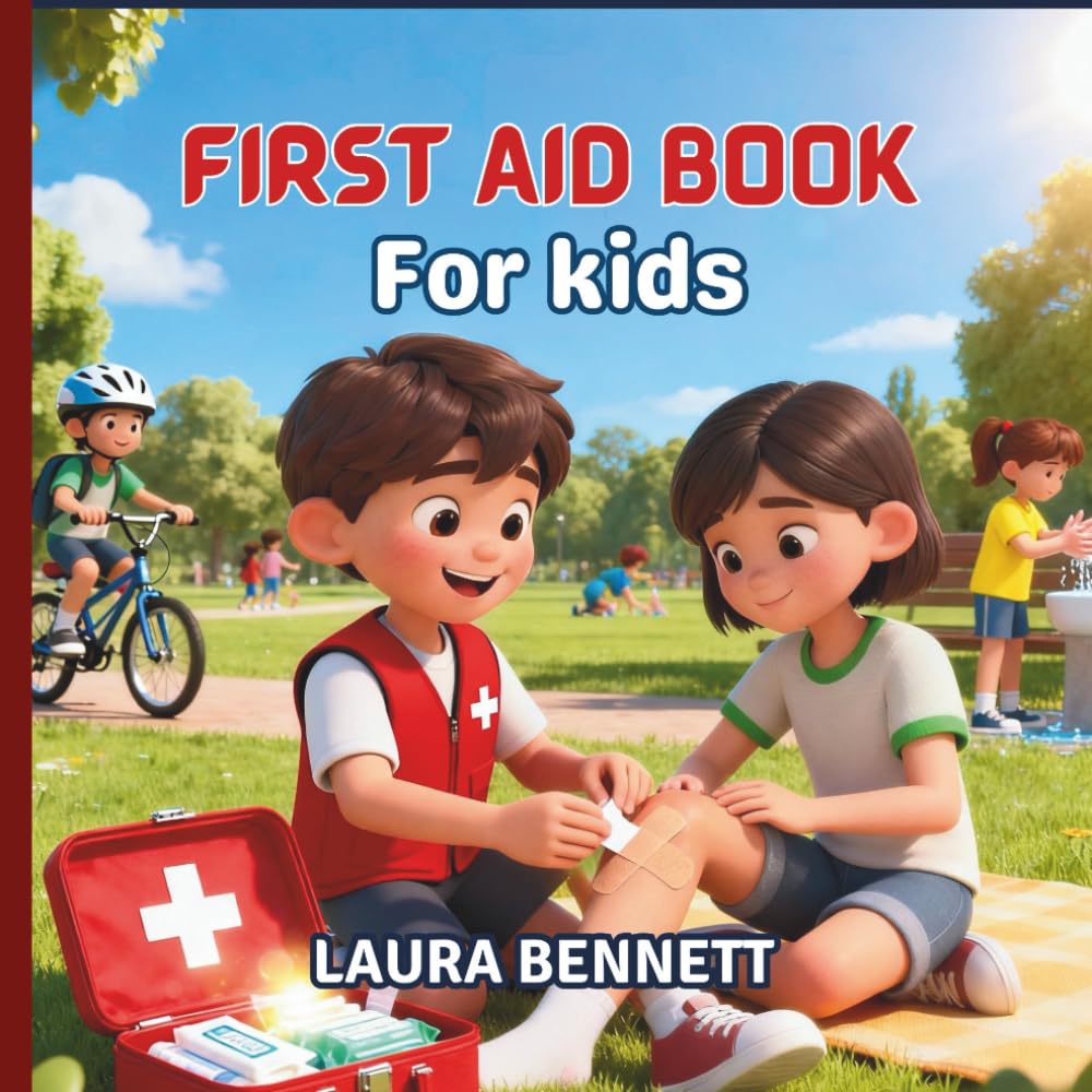 First Aid Book for Kids: Learn to Help, Save, and Be a Hero