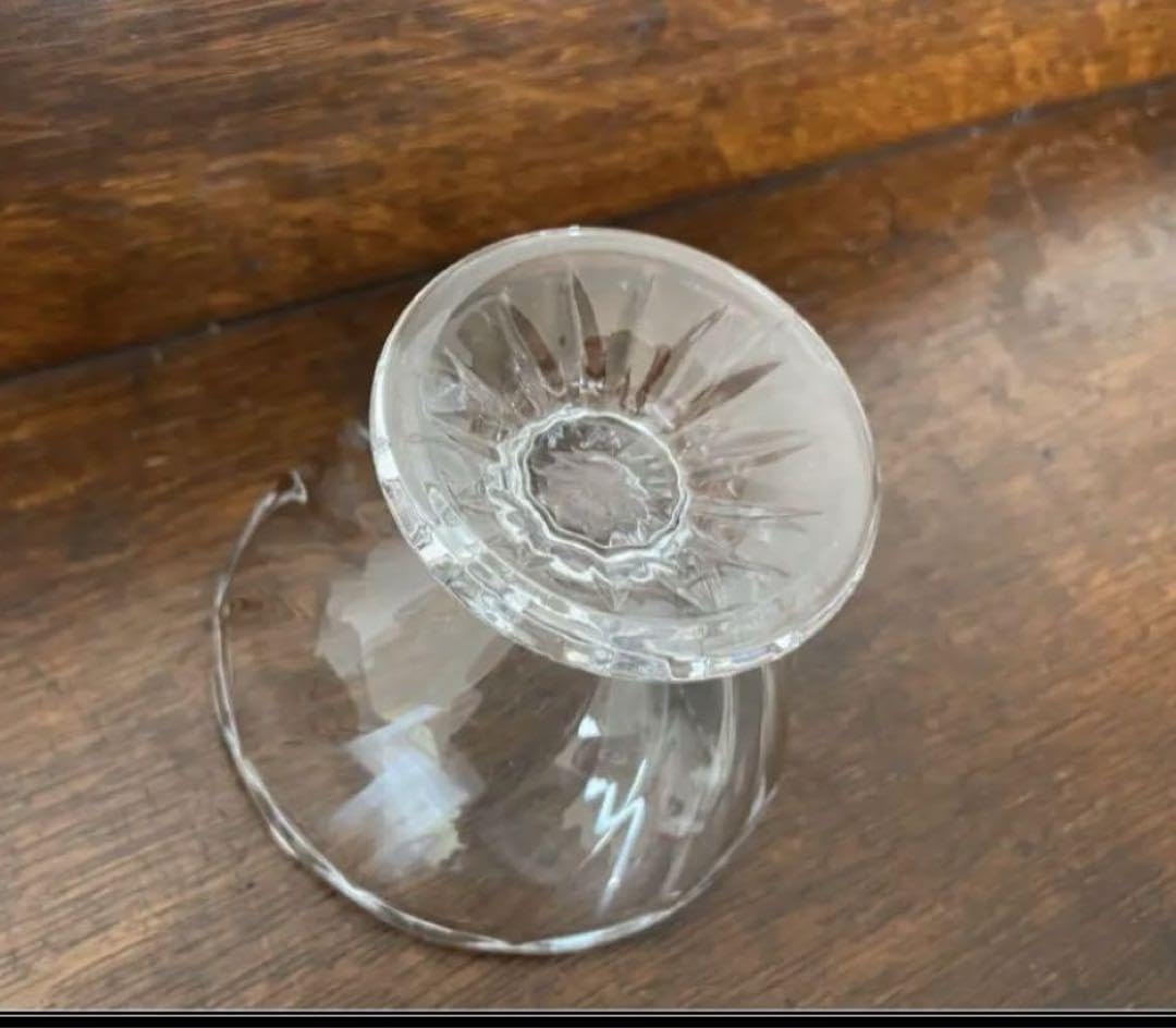 Amazon.co.jp: レトロ アイス皿 サンデー皿 デザート皿 ガラス皿 2個