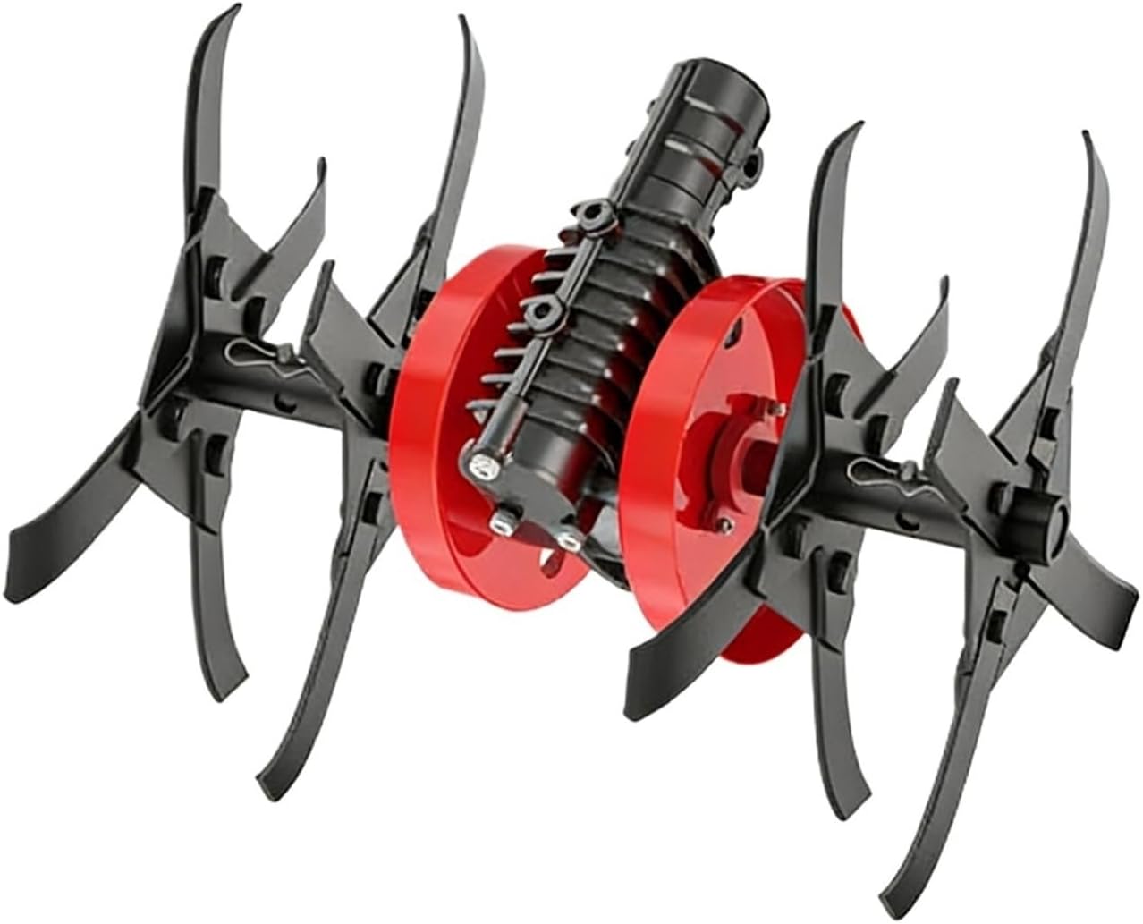 Multifunctional Trimmer Attachment with Interchangeable Blades, Optional Soil Loosening and Trenching Heads for Lawn Care(Soil loosening Wheel)