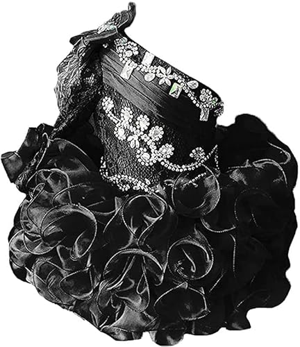 Baby Toddler Girls Cap Sleeve Cupcake Pageant Dress For Infant Birthday Party Tutu Dresses 3T Black #TOP15