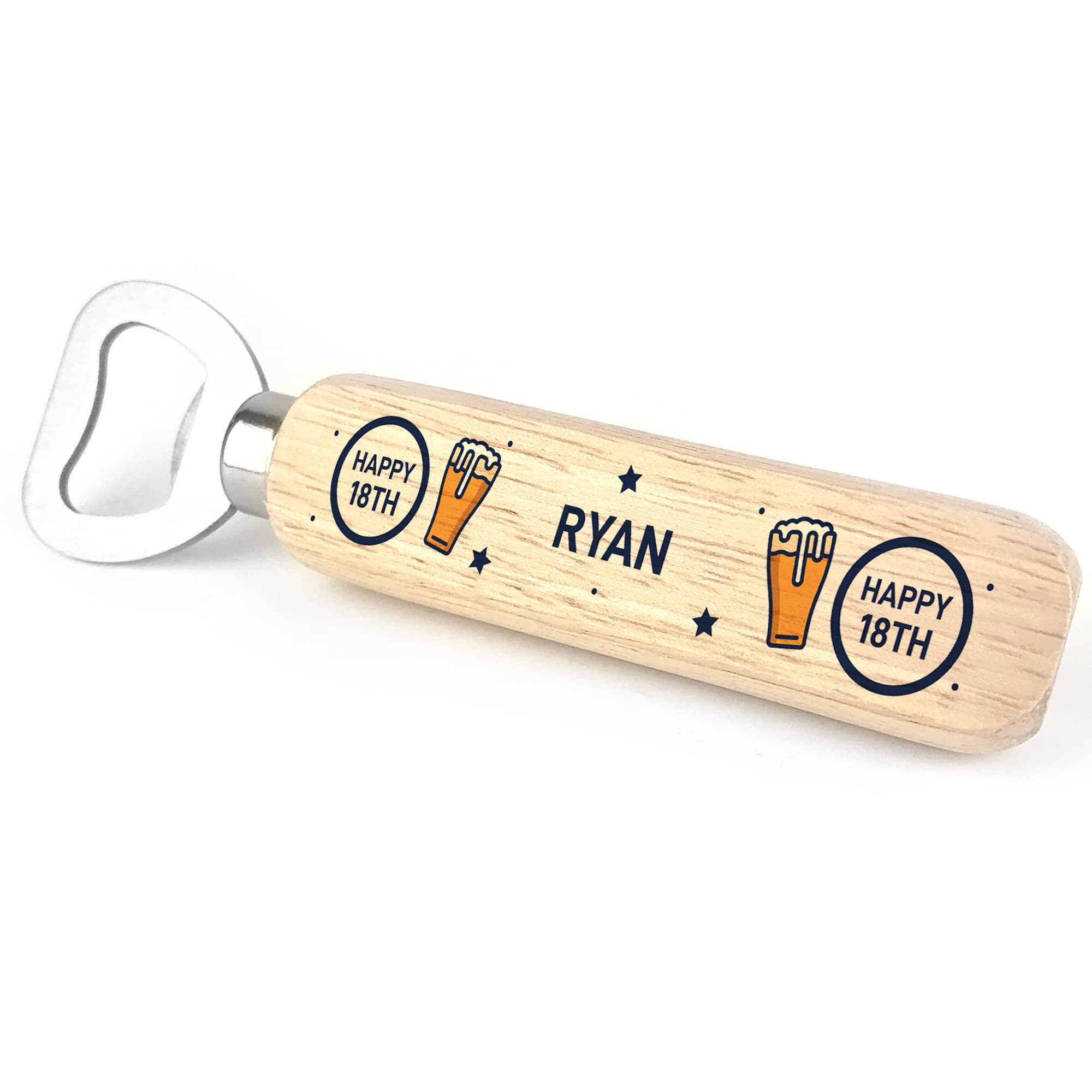 18th 21st 30th Birthday Gift for Son Dad Brother Personalised Bottle Opener Funny Gift